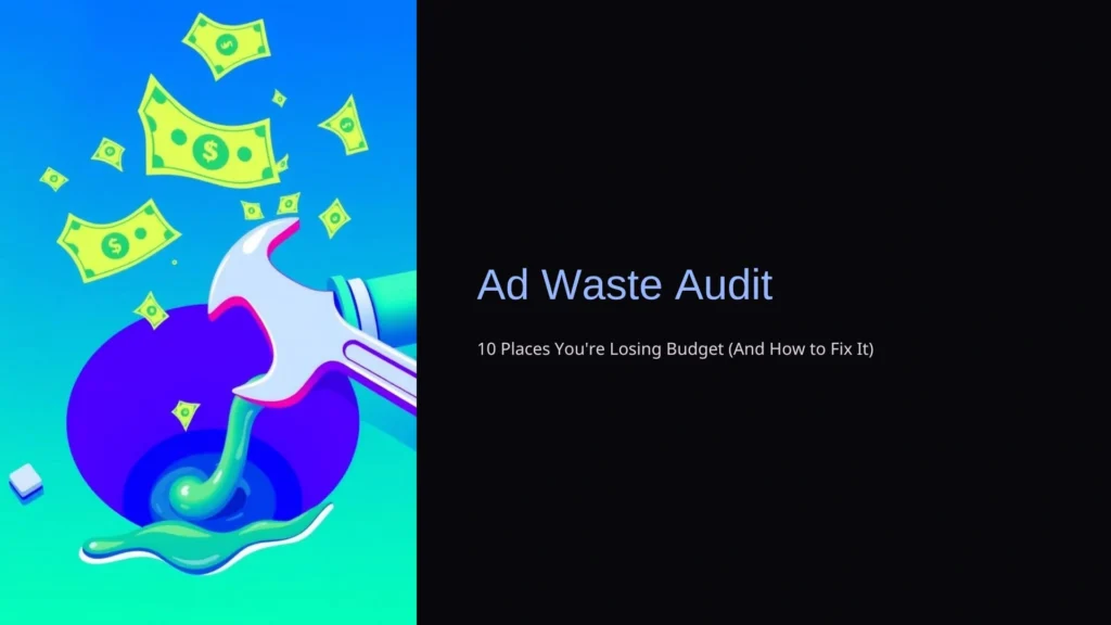Ad Waste Audit: 10 Places You're Losing Budget (And How to Fix It)