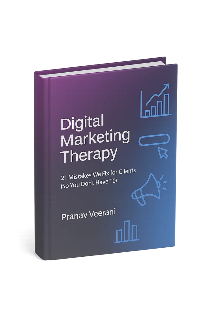 Digital Marketing Therapy: 21 Mistakes We Fixed for Clients (So You Don’t Have To)