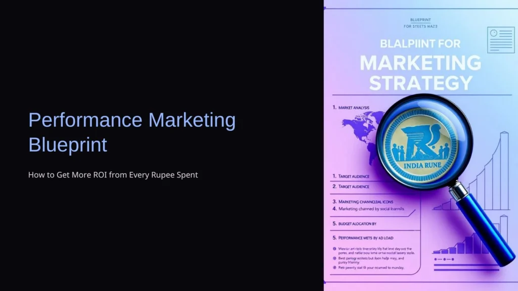 Performance Marketing Blueprint: How to Get More ROI from Every Rupee Spent