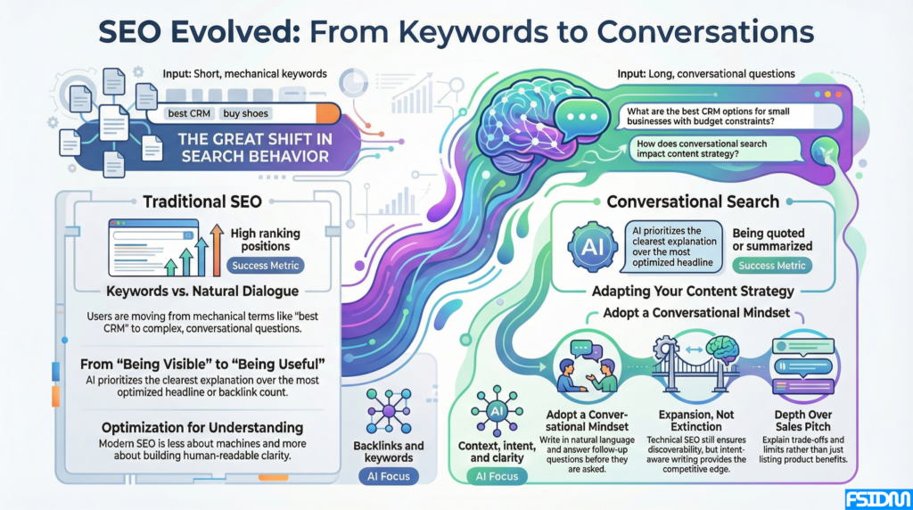 Conversational Search & Why Traditional SEO Is Evolving Fast