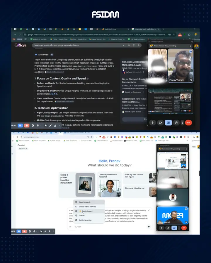 FSIDM one-on-one live session with Pranav Veerani