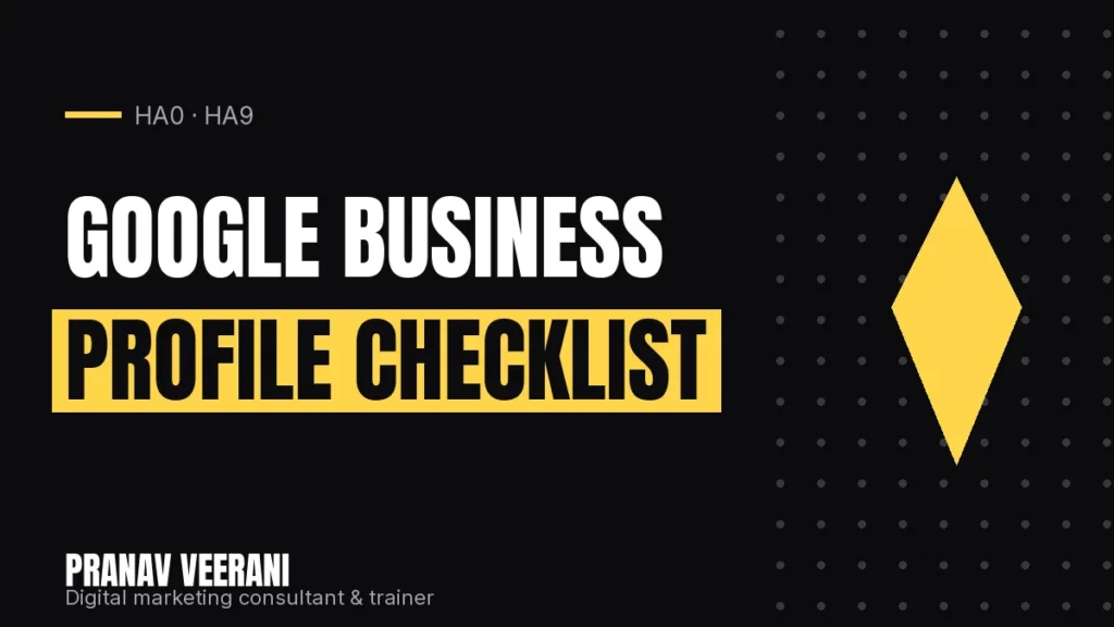 Google Business Profile Checklist for Wembley Businesses (HA0 & HA9)